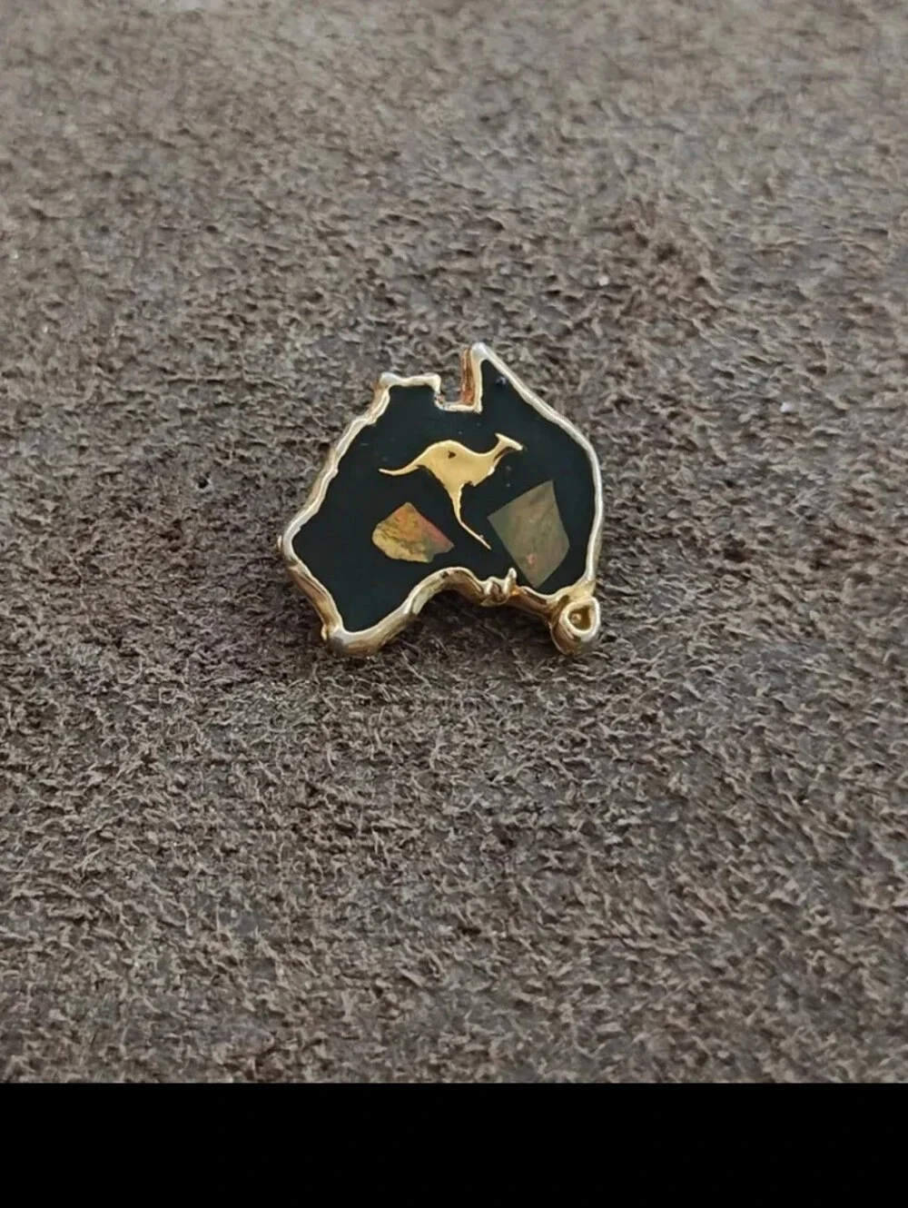 1970s/80s Australian Travel Souvenir Gold Tone Pin/Brooch.